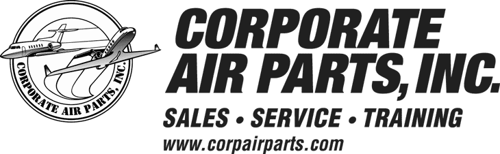 The original Corporate Air Parts and Services logo.